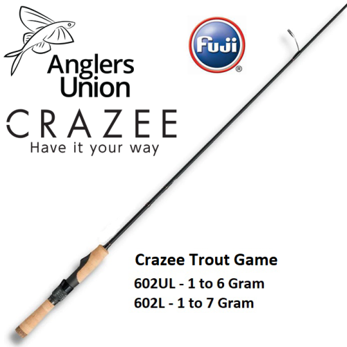 ロッド Northland SAZAN Trout Rod 7ft whitewater Crazee Trout Game Rod | Anglers Union